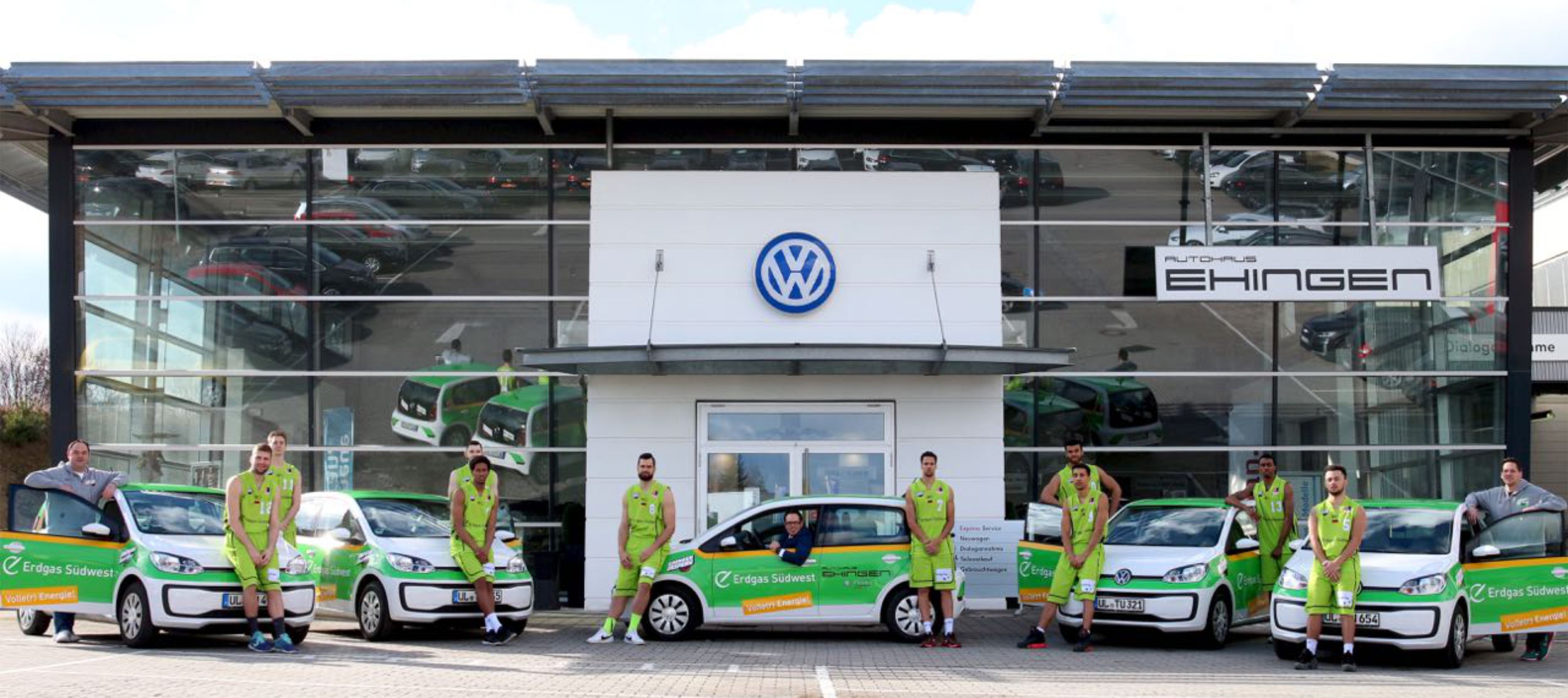 Basketball-Team Ehingen Urspring